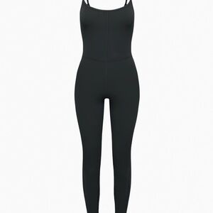 Aritzia Black Full-Length Bodysuit